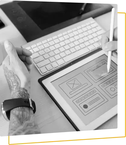Designers planning UI Design work