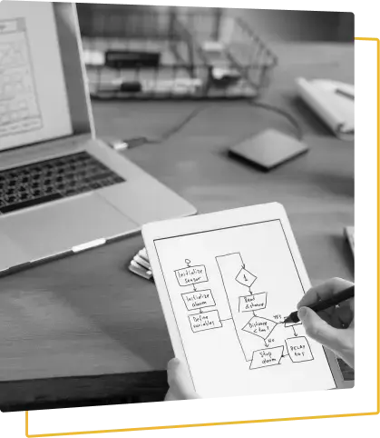 Designers planning UI Design work