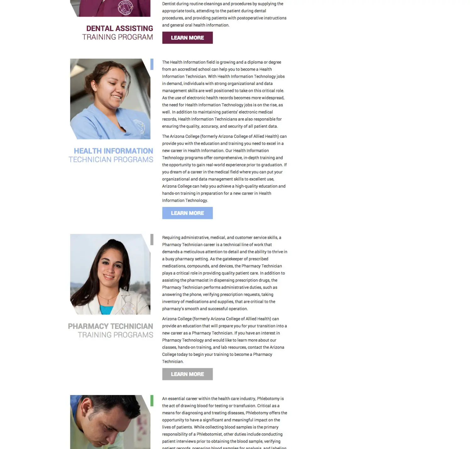 Fahrenheit Marketing Portfolio Page