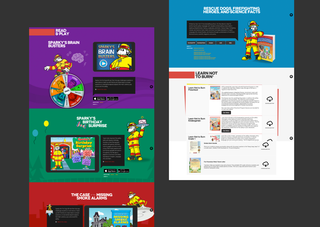 Fahrenheit Marketing Portfolio Page