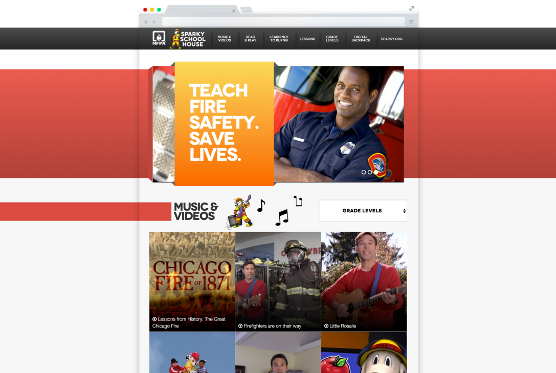 Fahrenheit Marketing Portfolio Page