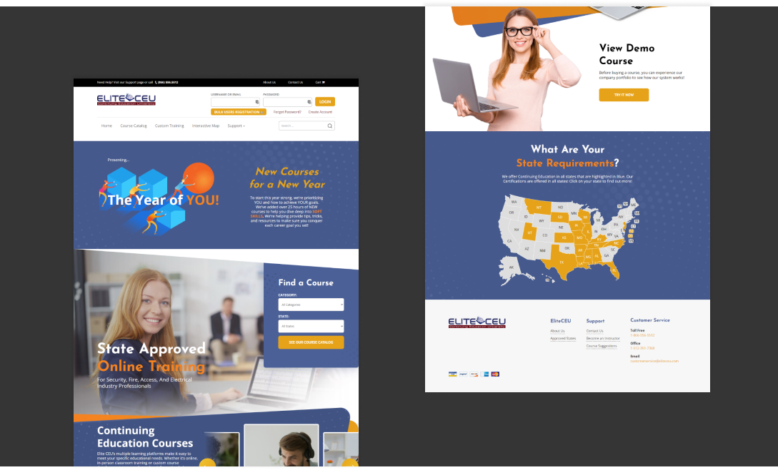 Fahrenheit Marketing Portfolio Page