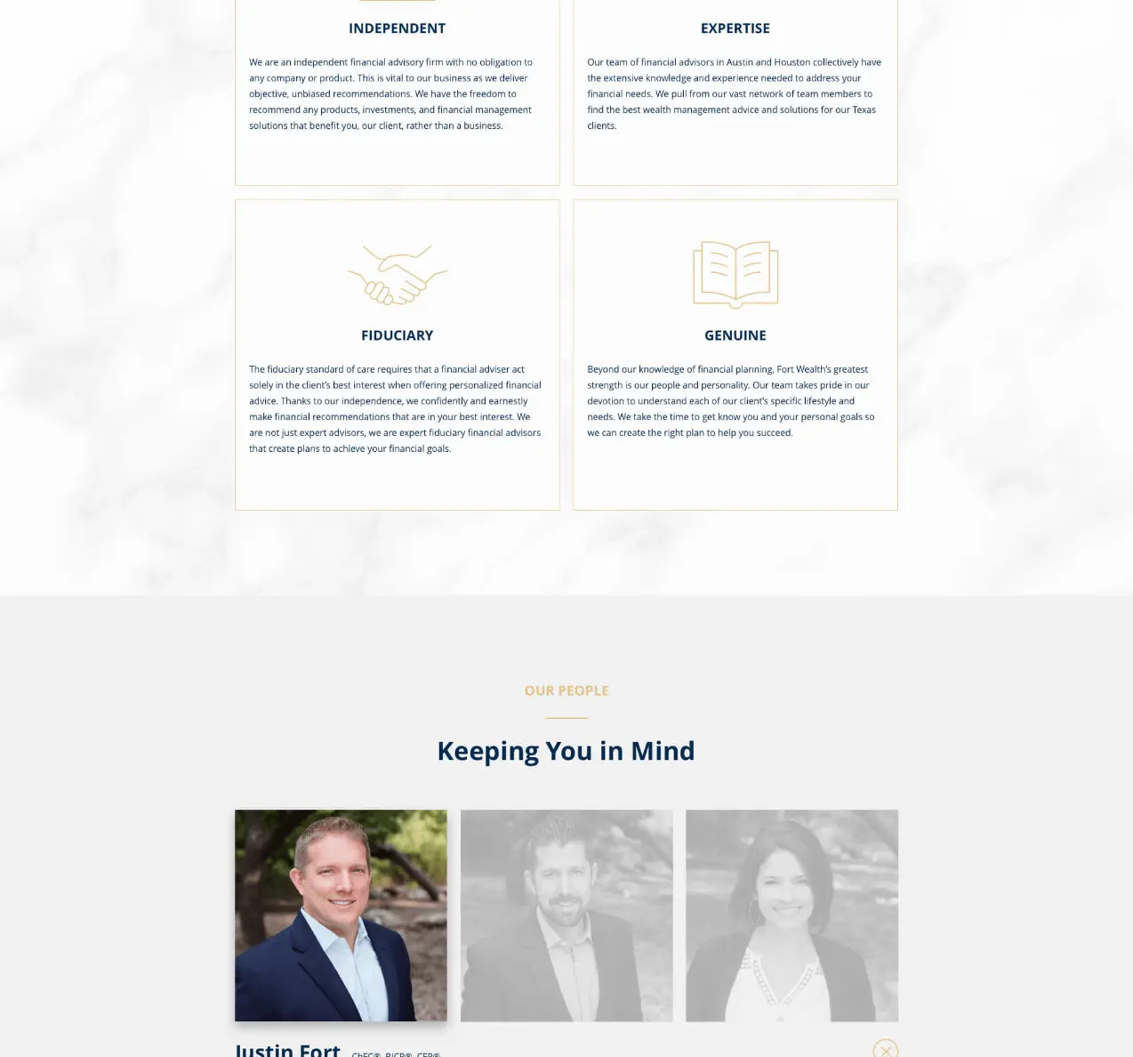 Fahrenheit Marketing Portfolio Page