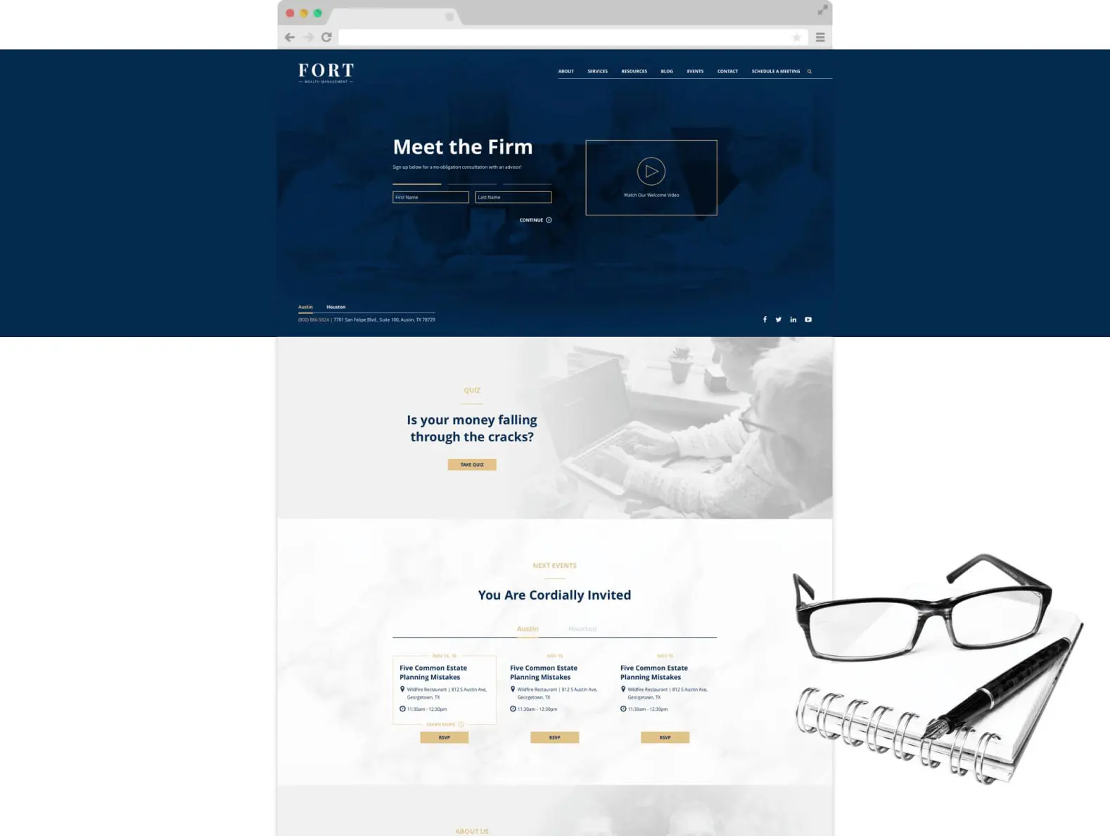 Fahrenheit Marketing Portfolio Page
