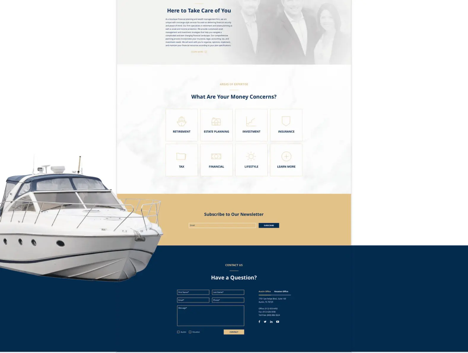 Fahrenheit Marketing Portfolio Page