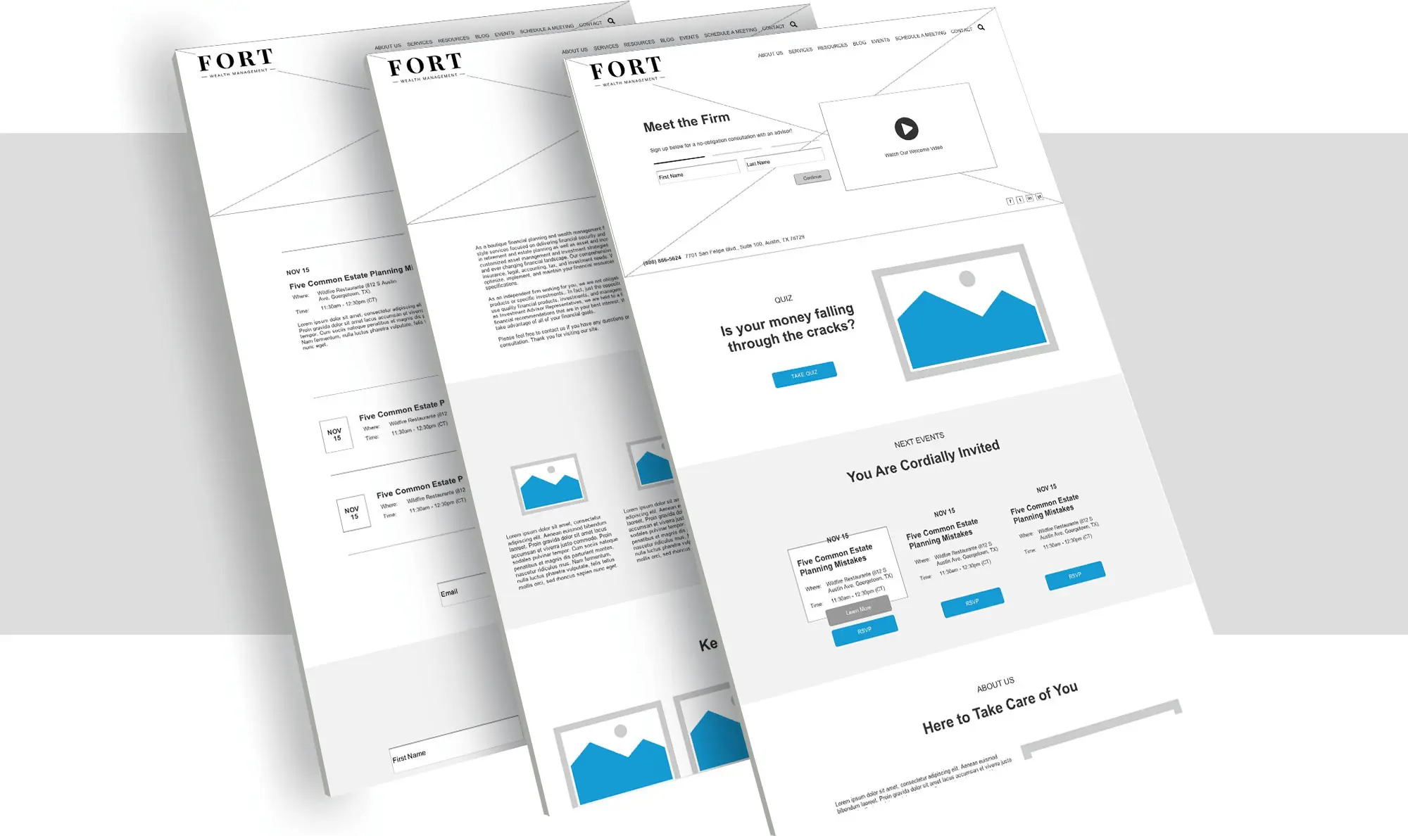 Fahrenheit Marketing Portfolio Page