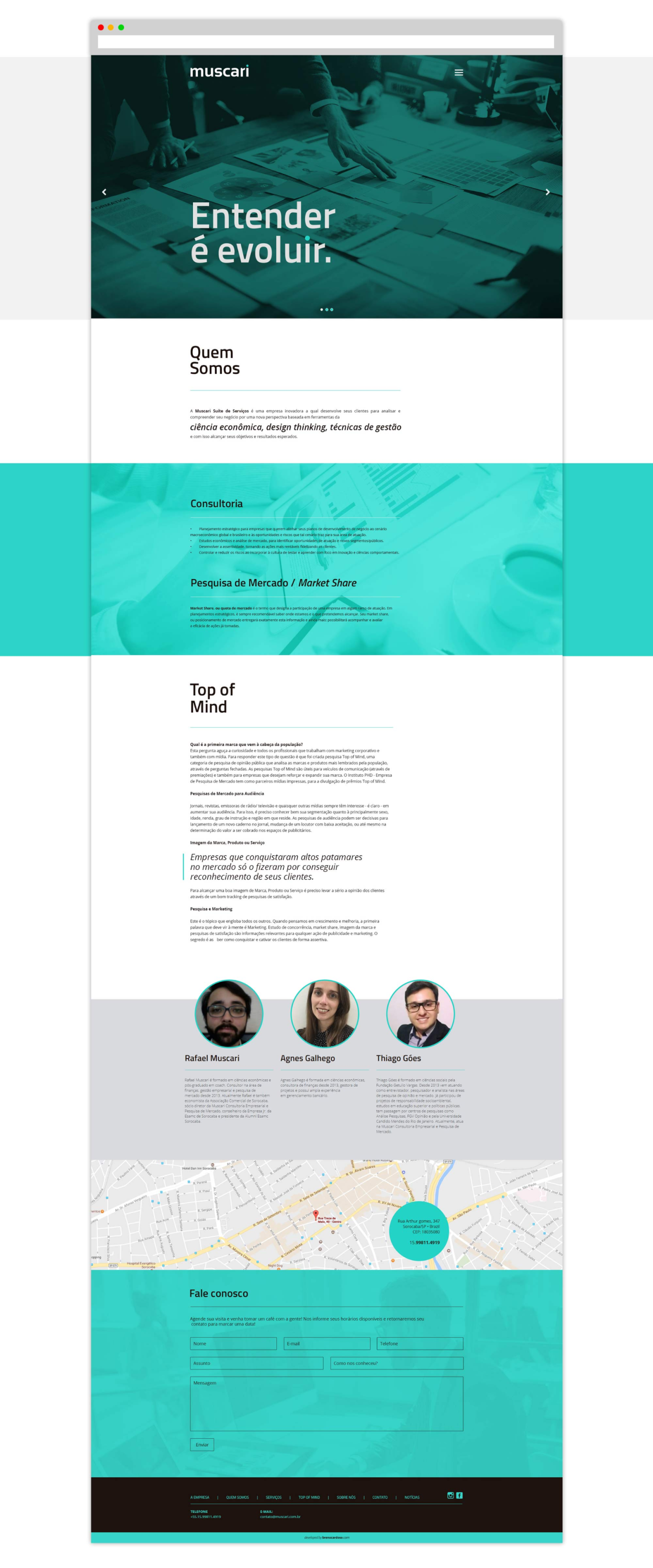 Fahrenheit Marketing Portfolio Page
