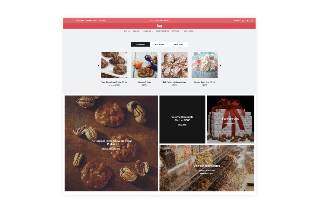 Fahrenheit Marketing Portfolio Page