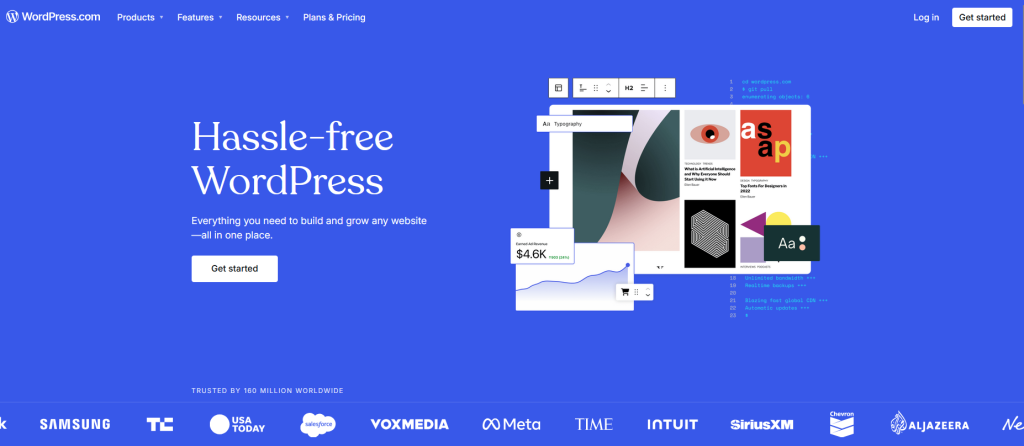 Wordpress.com website builder