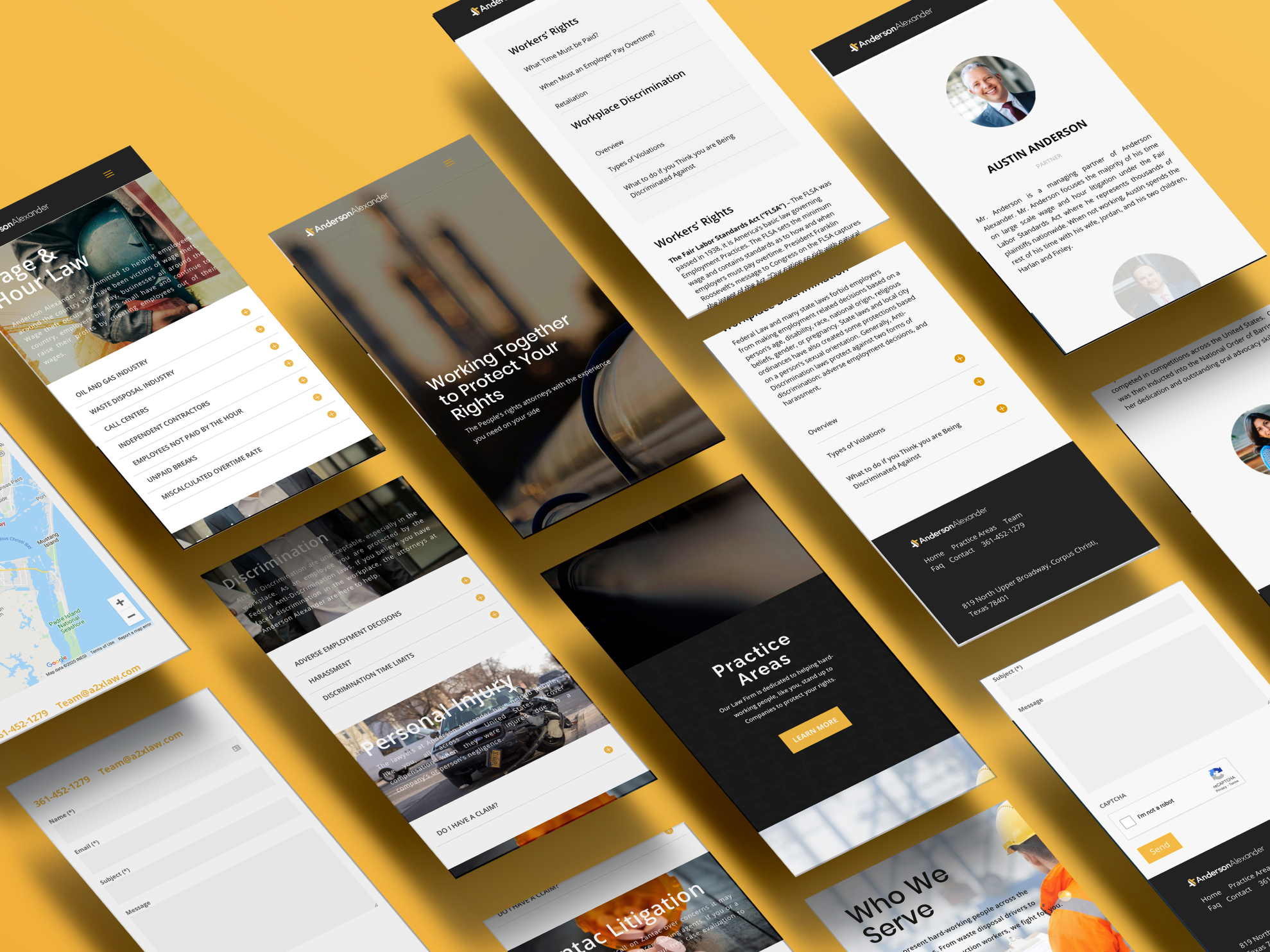 Fahrenheit Marketing Portfolio Page