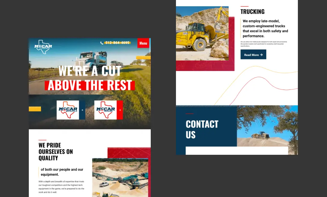 Fahrenheit Marketing Portfolio Page