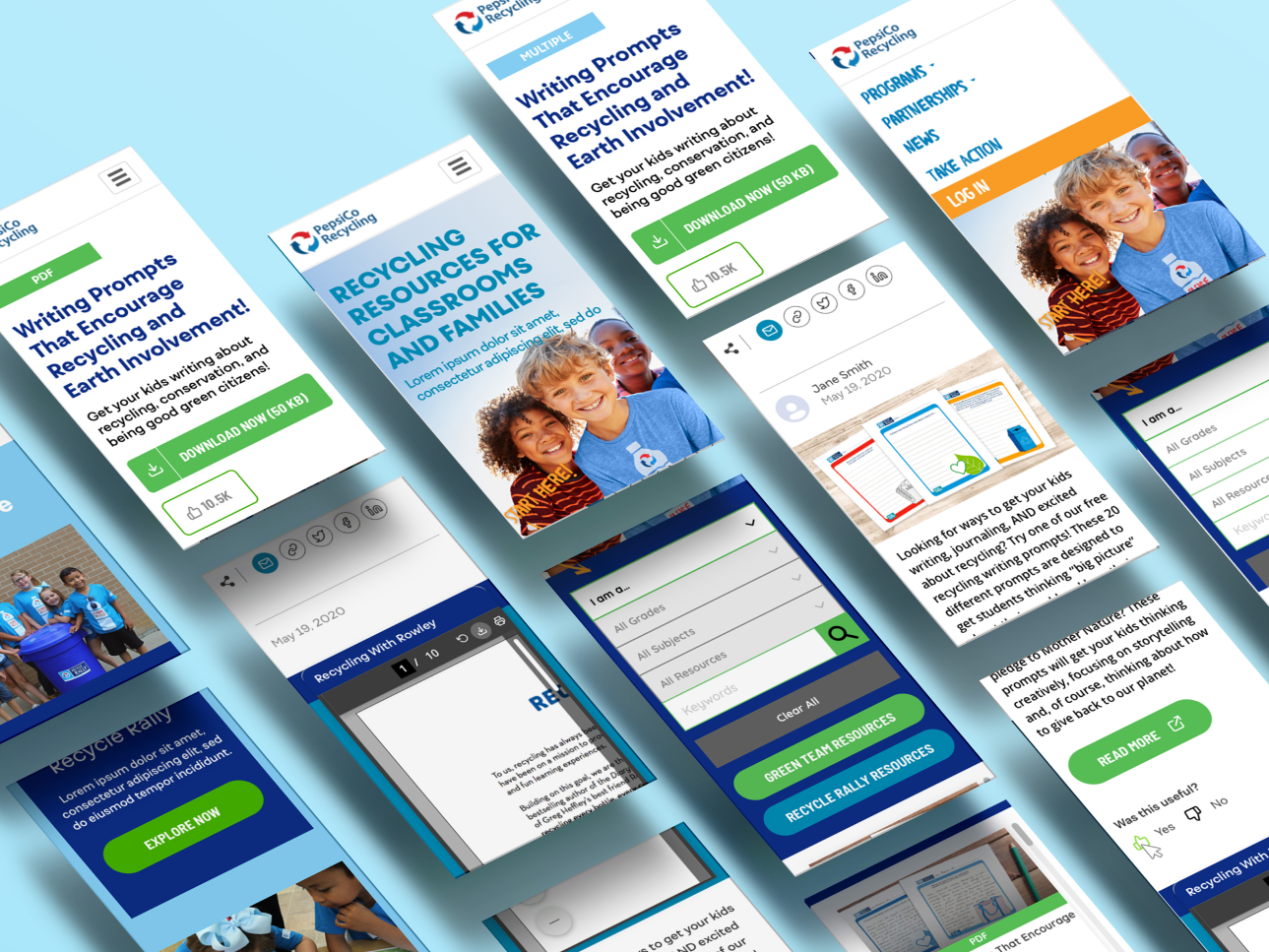 Fahrenheit Marketing Portfolio Page