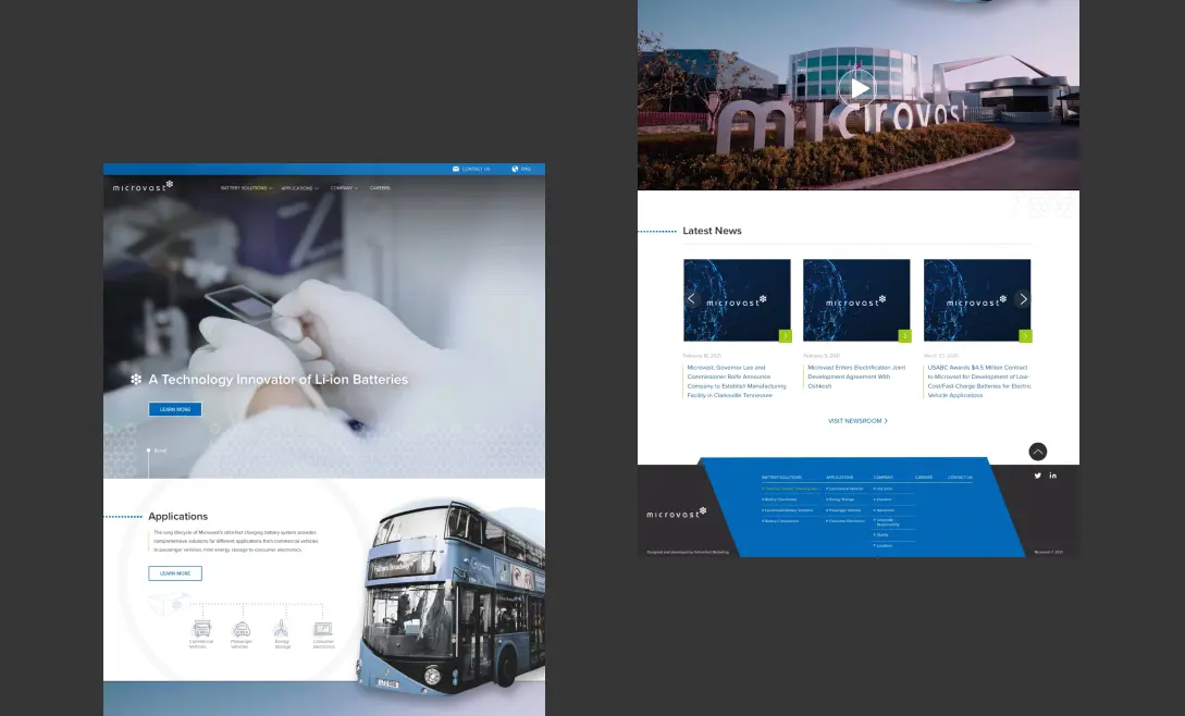Fahrenheit Marketing Portfolio Page