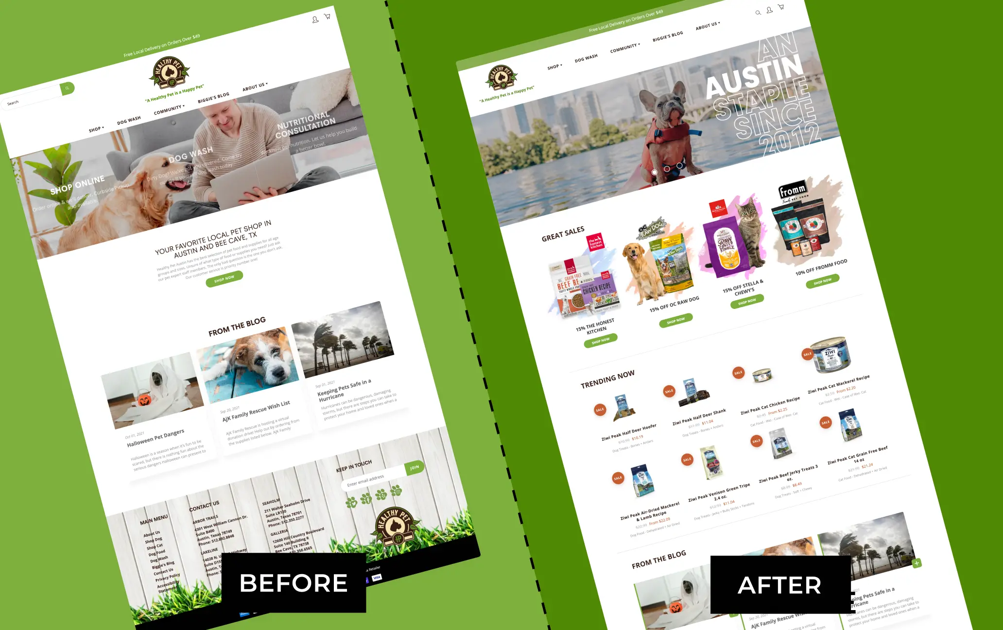 Fahrenheit Marketing Portfolio Page
