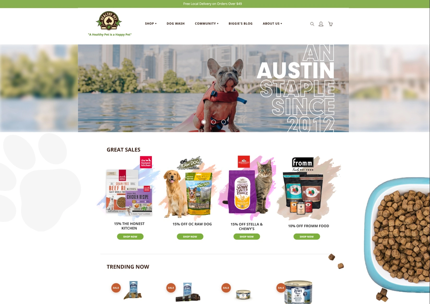 Fahrenheit Marketing Portfolio Page