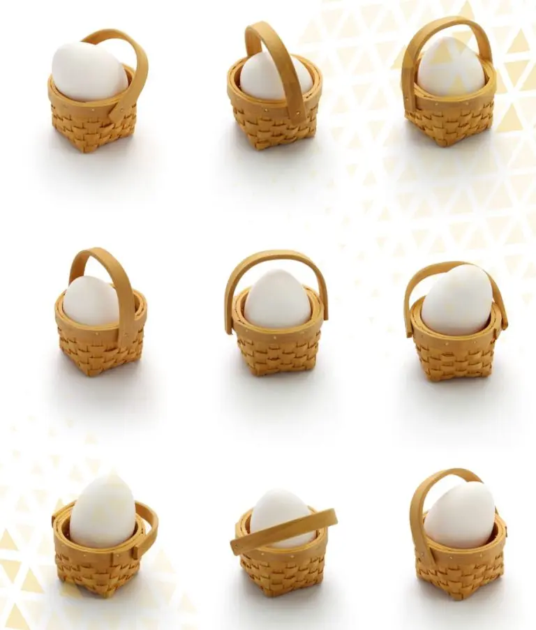 eggs in different baskets