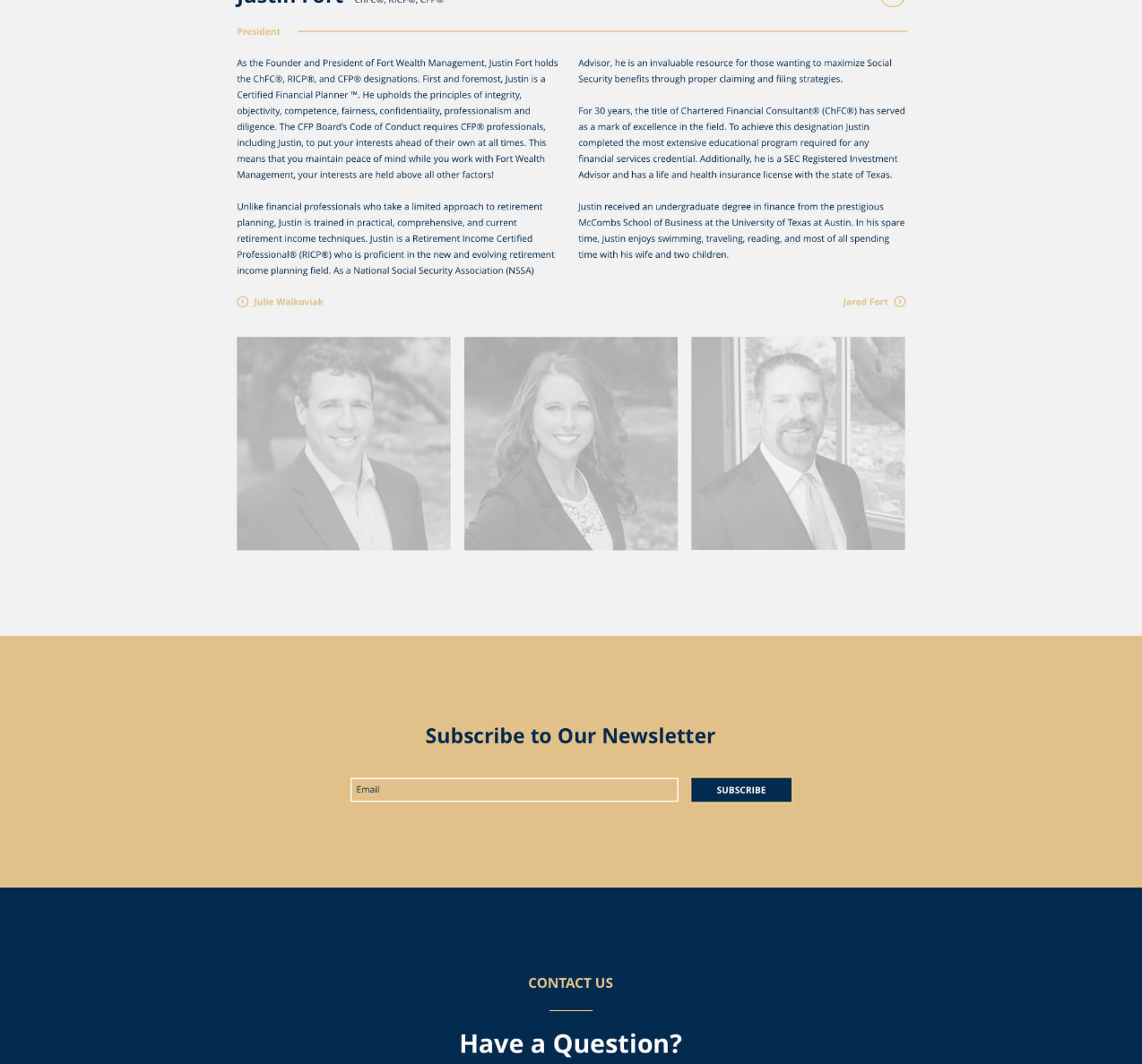 Fahrenheit Marketing Portfolio Page