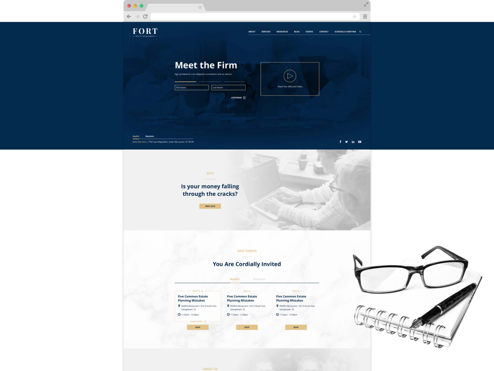 Fahrenheit Marketing Portfolio Page