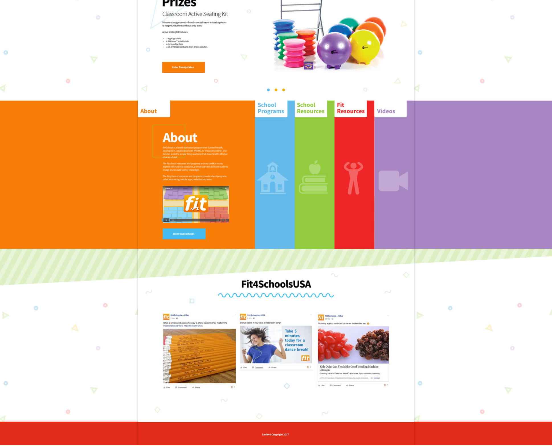 Fahrenheit Marketing Portfolio Page