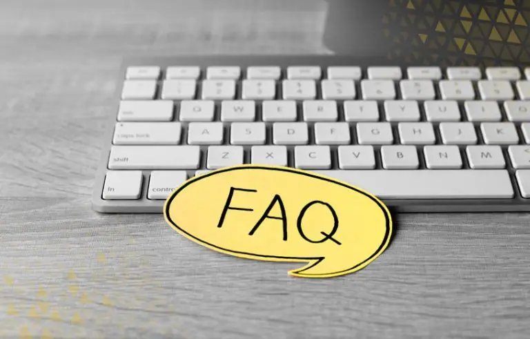 FAQ over keyboard