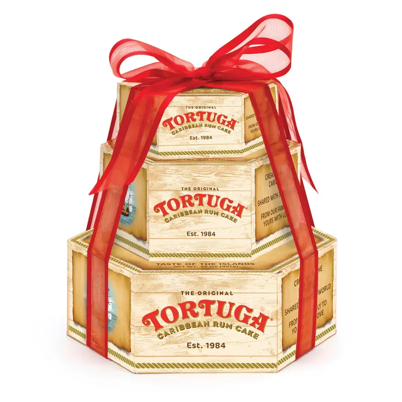 Tortuga Gift Cake Tower