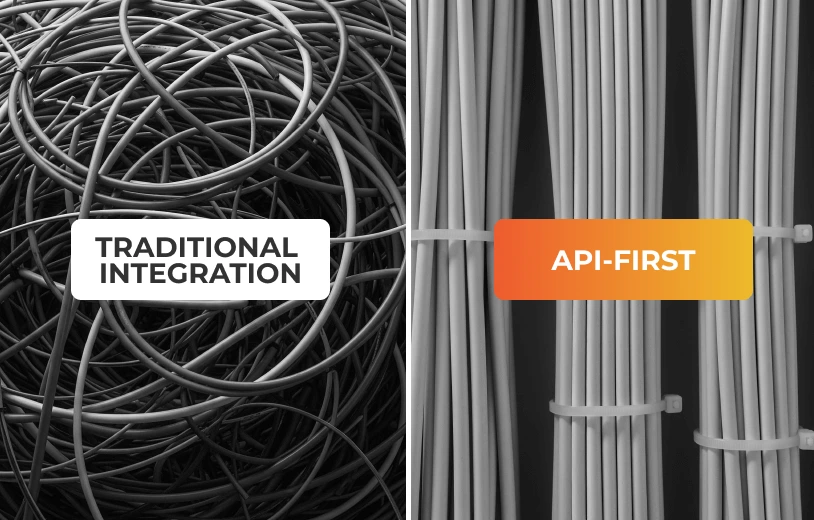 traditional integration vs api first