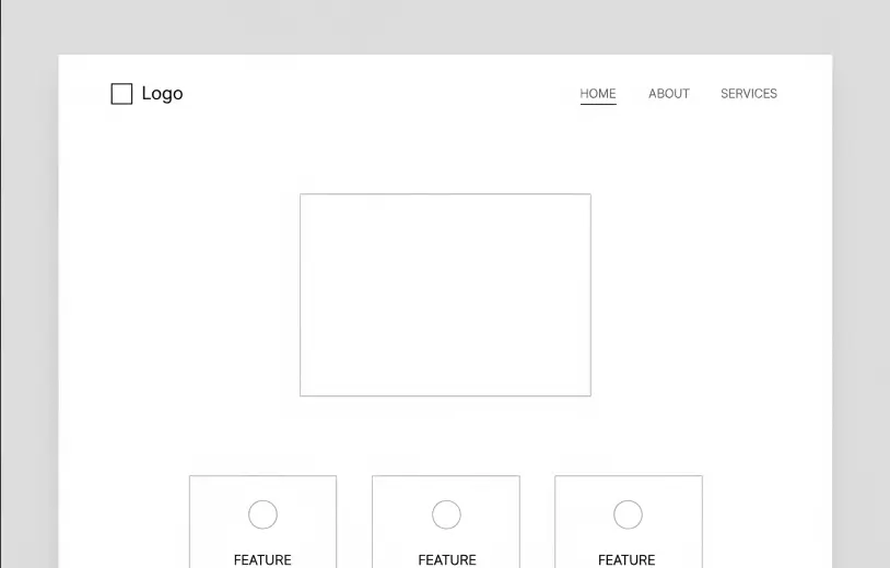 website layout blueprint