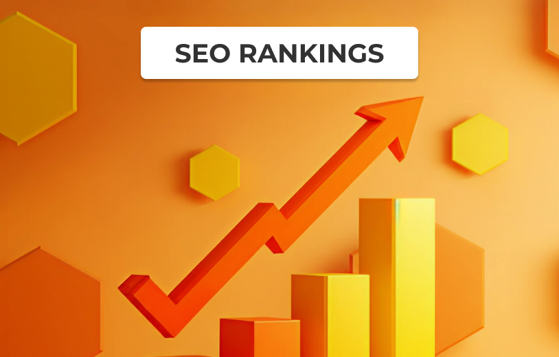 SEO rankings growth chart
